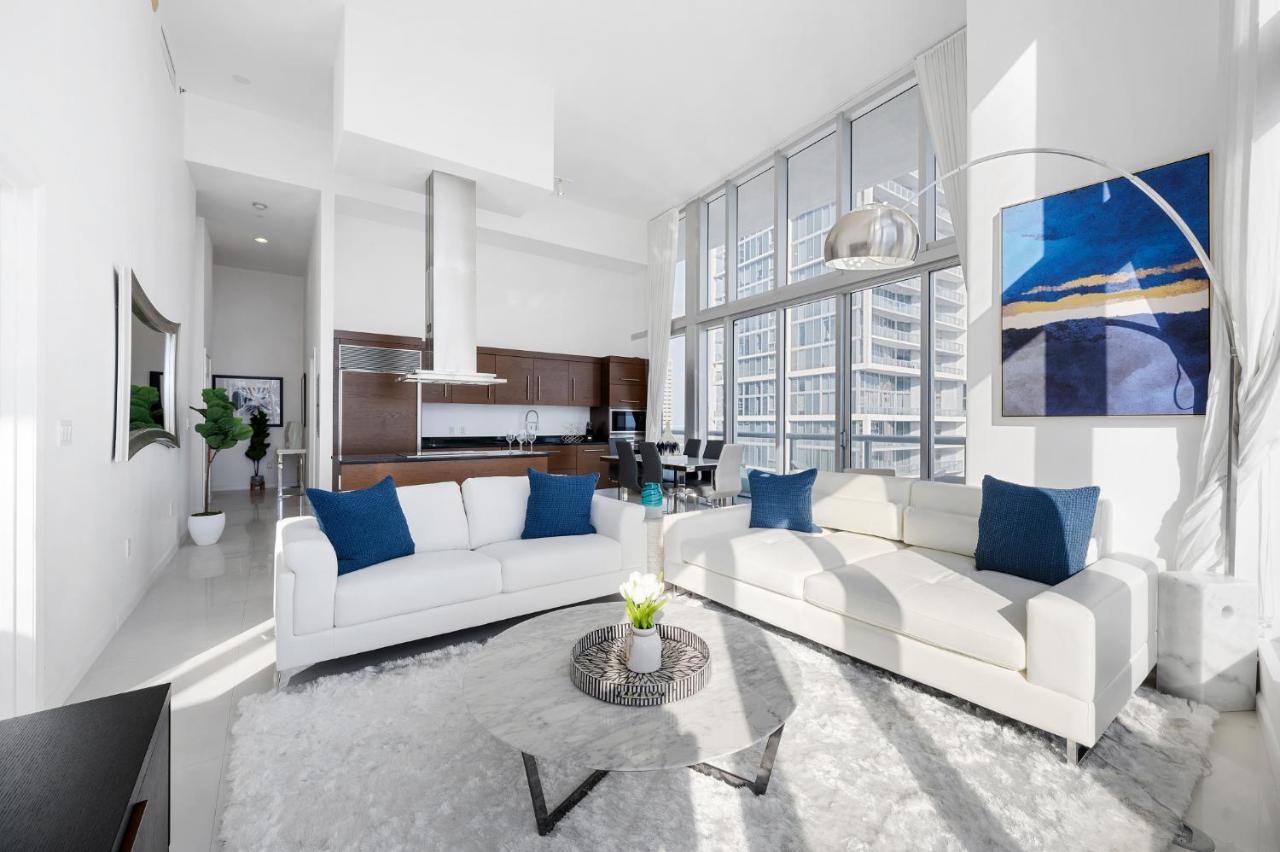 Apartamento Iconic Luxurious High Ceilings Unit Brickell W Miami Exterior foto